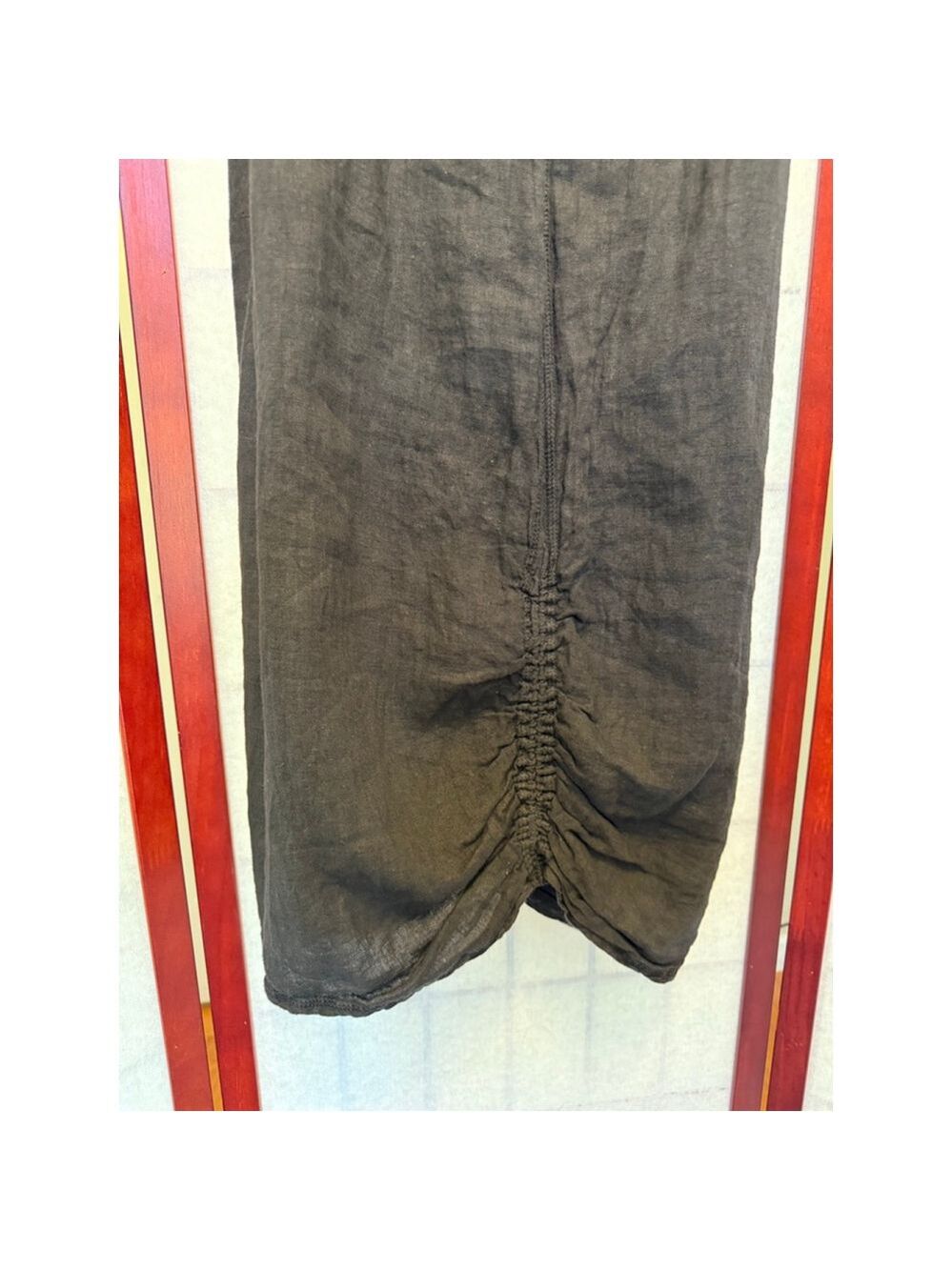 cut loose linen Cropped Pants - NWT - Size XS - Picture 3 of 5